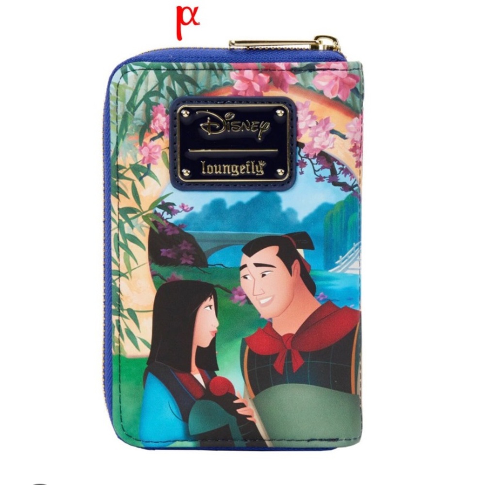 Loungefly Mulan and Li Shang wallet - Picture 2 of 6